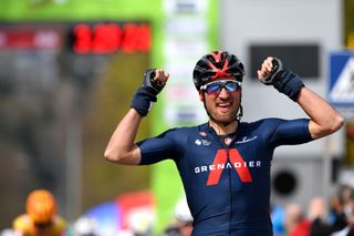 Gianni Moscon won stage 1 of the Tour of the Alps