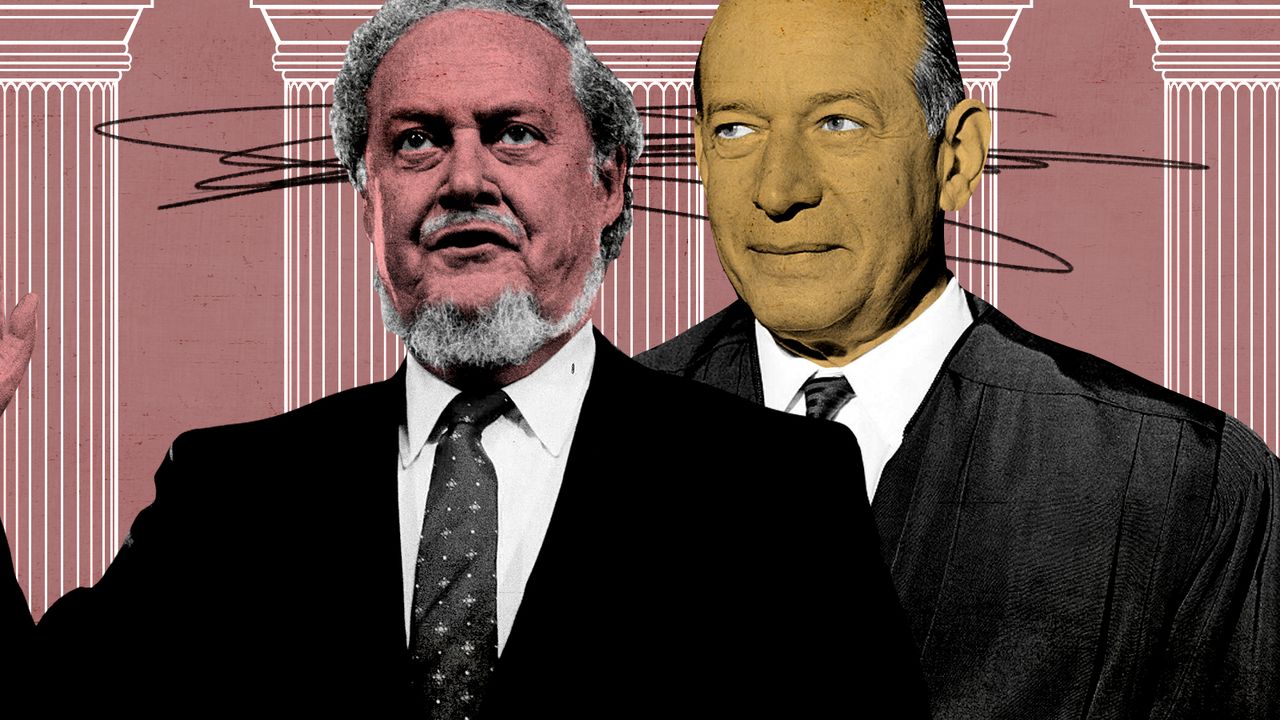 Robert Bork and Abe Fortas.