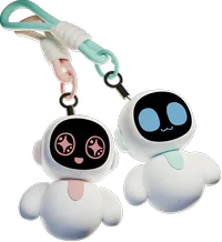 Energize Lab Eiliko Robot keychain Energize Lab Eiliko Robot keychain