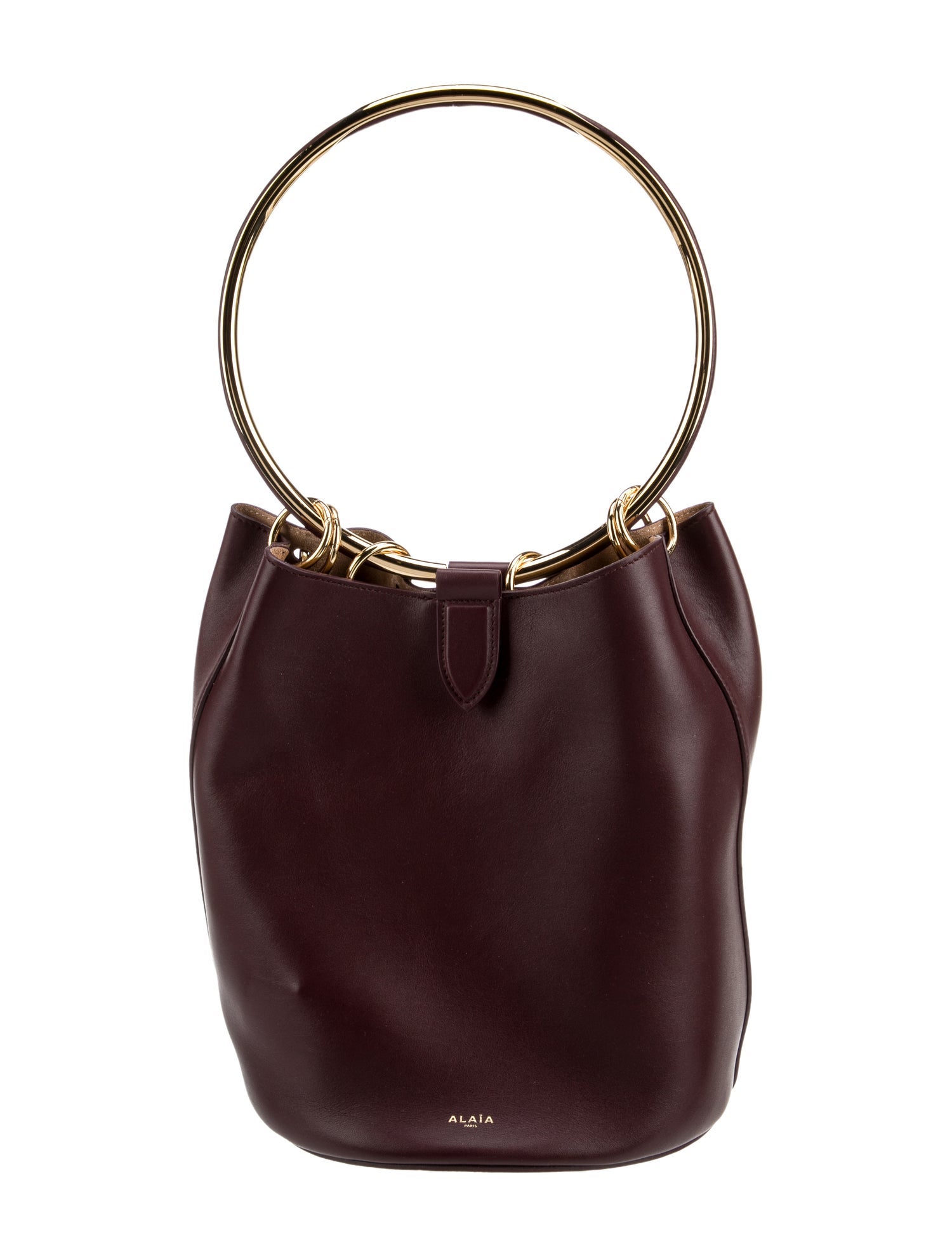 Leather Ring Bucket Large