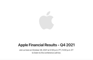Apple Q4 2021 Earnings Call