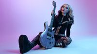 Sophie Burrell with her PRS Custom 24