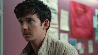 Asa Butterfield in Sex Education season 3