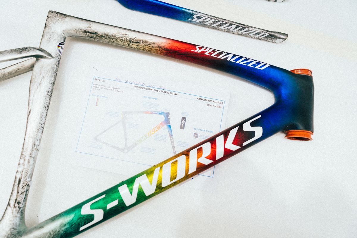 Julian Alaphilippe Specialized S-Works Tarmac SL7