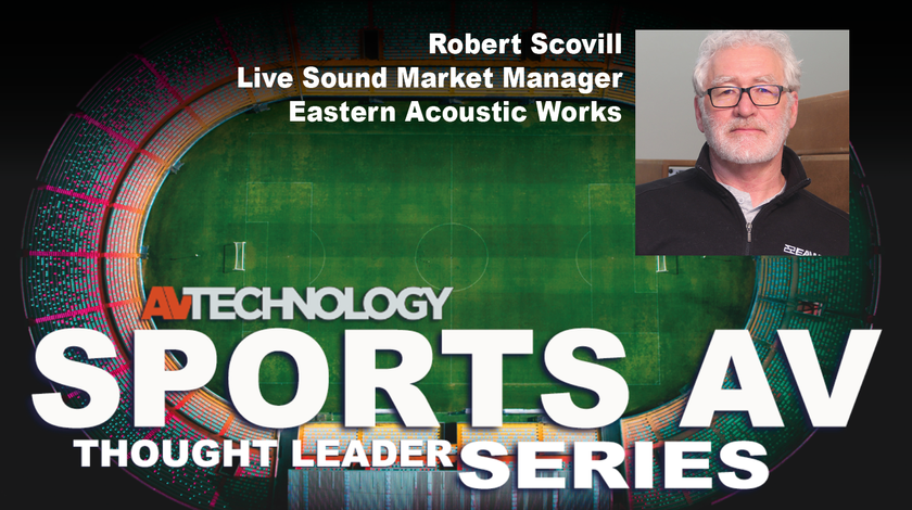Robert Scovill, Live Sound Market Manager at Eastern Acoustic Works
