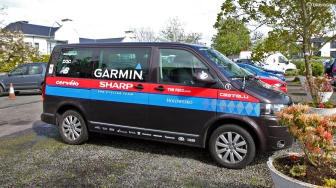 Small vans like this Volkswagen offer much more room than wagons while occupying similar footprints so why aren't they used in races? For one, they don't handle as well, but they're also too tall for the riders to see over them, which presents a safety hazard