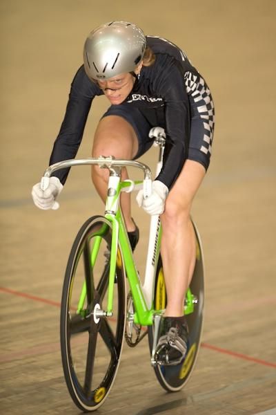 Jen Featheringill (Bike Central), Women's 500, 4th place