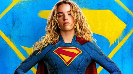 Milly Alcock as Supergirl in Supergirl character poster