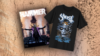 Ghost magazine cover and t-shirt