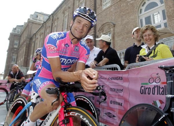 Scarponi at the start