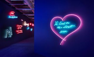 'You Loved me like a Distant Star' (2012) by Tracey Emin.
