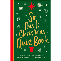 So This is Christmas Quiz Book by Roland Hall: £10.99 at Amazon