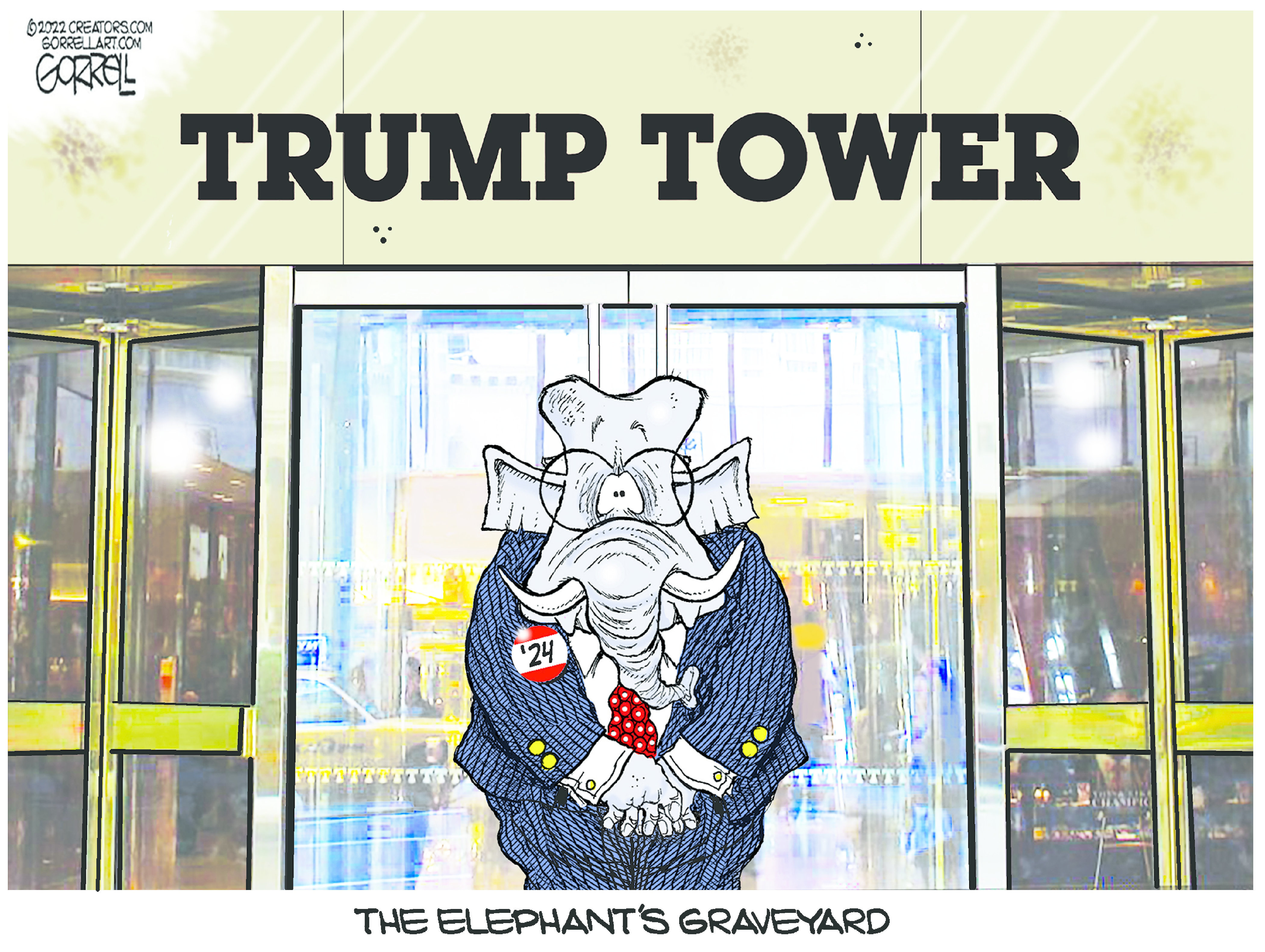 Political Cartoon.