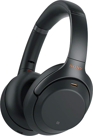 Side shot of the Sony WH-1000XM3 ANC headphone