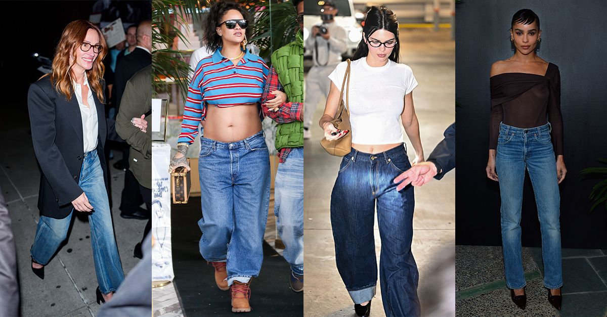 The Celebrity Denim Trends That Are Out and In for 2025 | Who What Wear