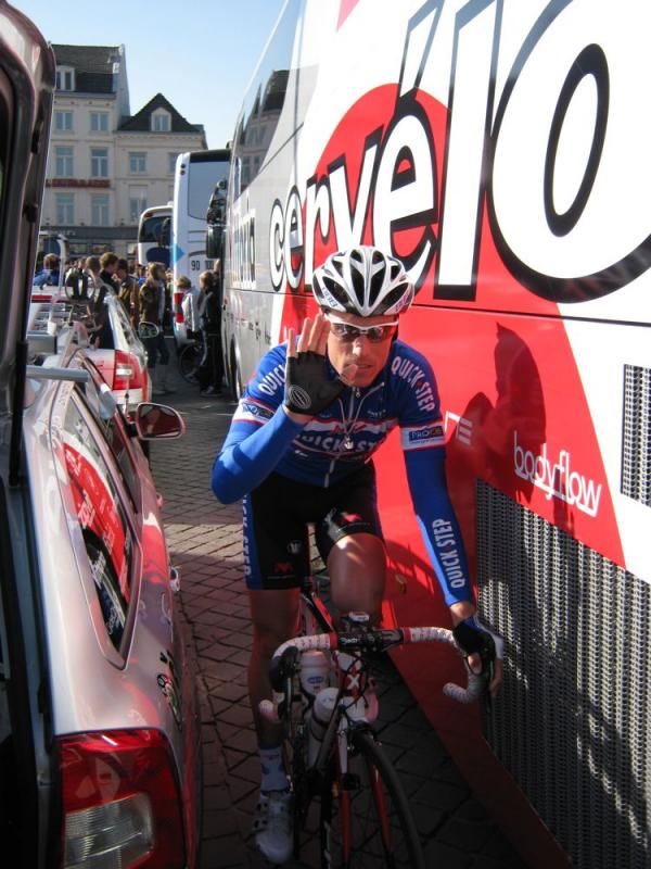 Sylvain Chavanel (Quick Step) says hello
