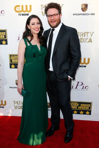 Lauren Miller And Seth Rogen Cosy Up At The Annual Critics' Choice Awards 2014