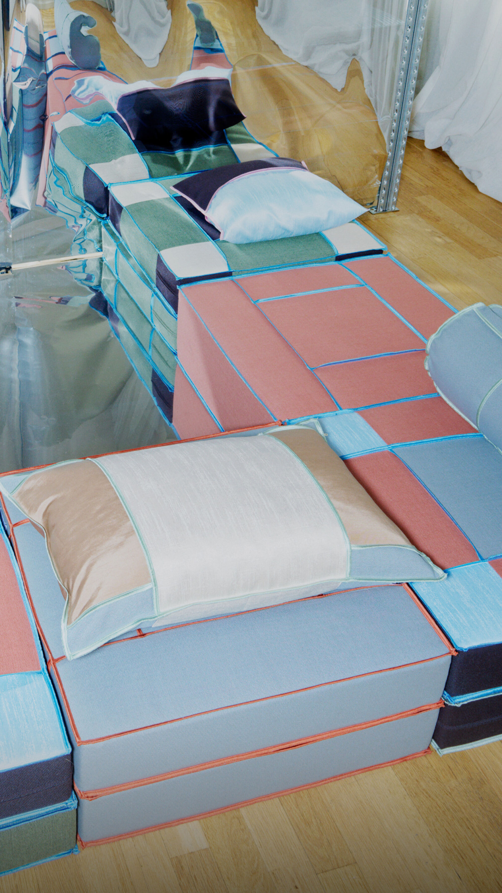 Juslin Maunula floor cushions