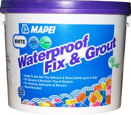 Waterproof Fix &amp;amp; Grout 3.75kg Ready-Mixed Tub