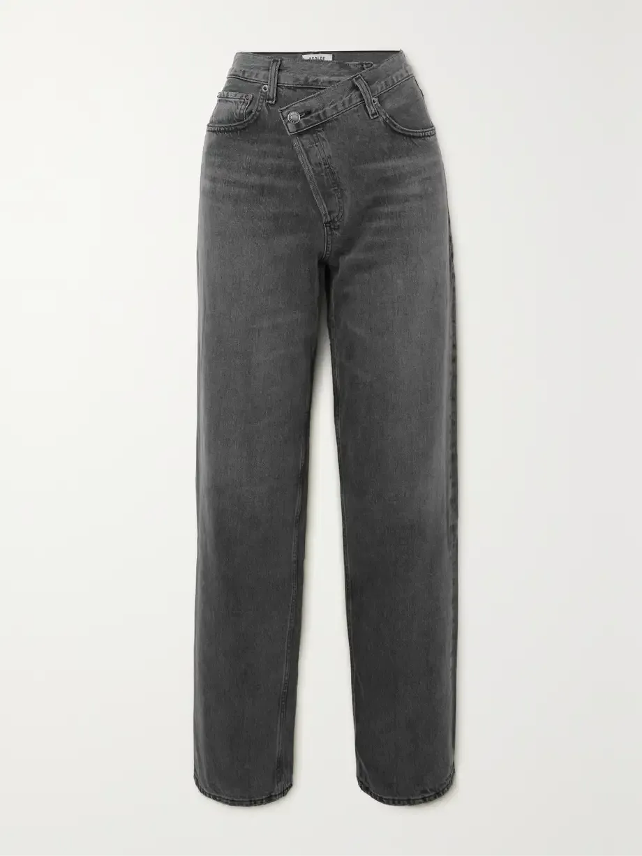 grey jeans
