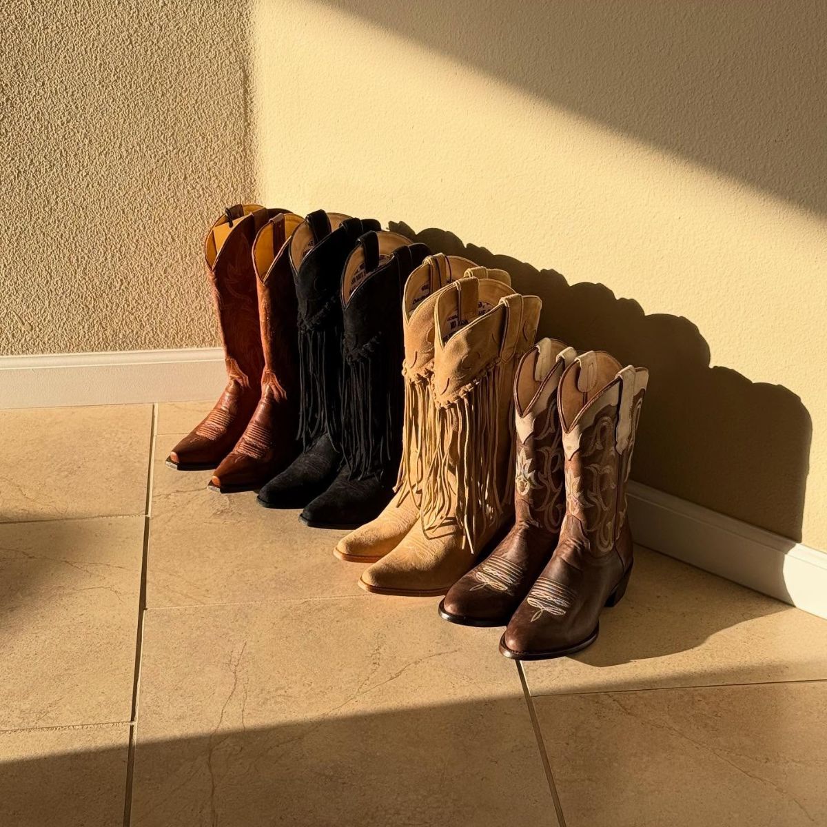 An image of chic cowboy boots.