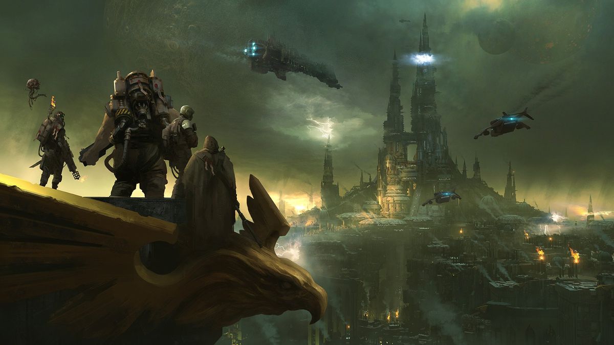 Warhammer 40000 Darktide Key Art