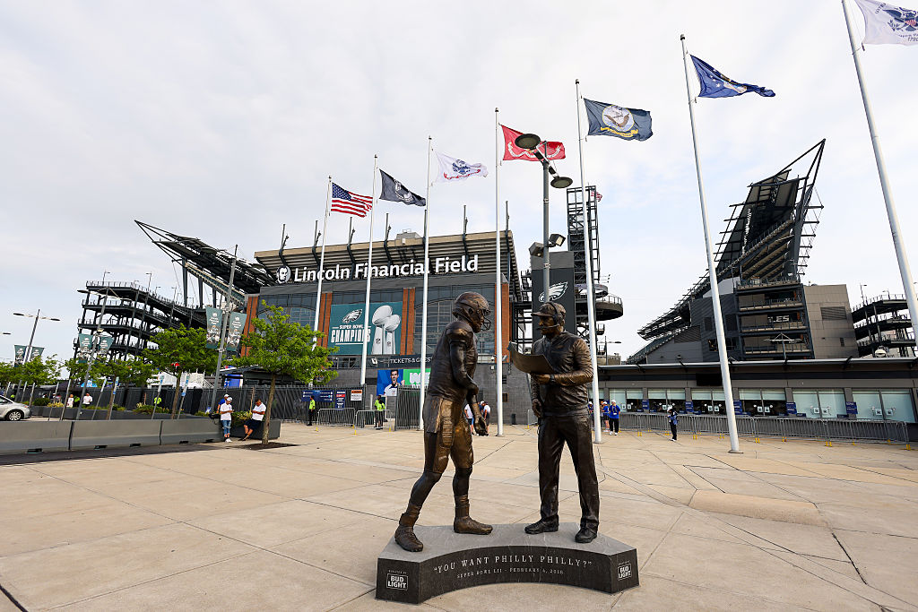 PHILADELPHIA, PENNSYLVANIA - JUNE 26: A general exterior view of Lincoln Financial Field, host venue for the FIFA World Cup 2026 during the FIFA Club World Cup 2025 group H match between FC Red Bull Salzburg and Real Madrid CF at Lincoln Financial Field on June 26, 2025 in Philadelphia, Pennsylvania. (Photo by Robbie Jay Barratt - AMA/Getty Images)