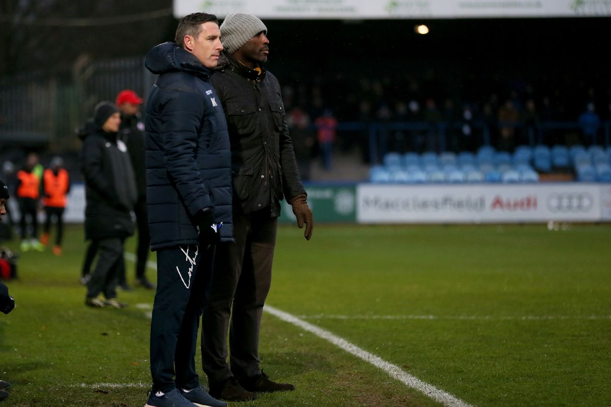 Macclesfield Town v Crawley Town – Sky Bet League Two – Moss Rose