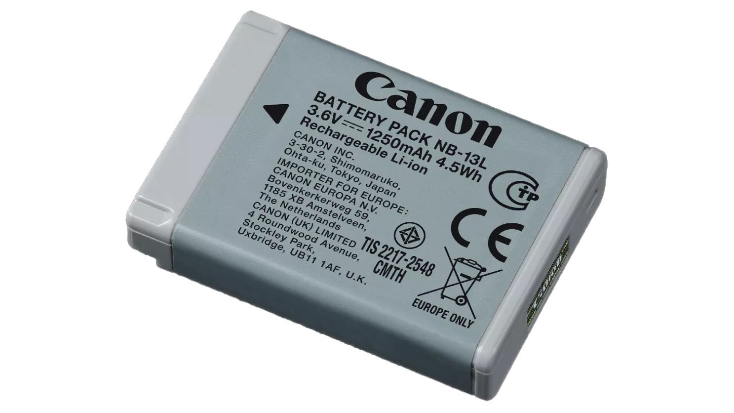 Canon NB-13L battery
