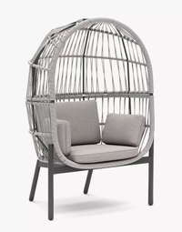 Basket Rope Woven Single Garden Chair Pod | Was £549
