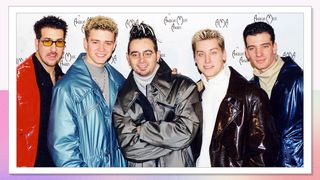 NSync the band with frosted tips, a big trend in Y2K