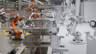 A BMW Group factory in NVIDIA Omniverse