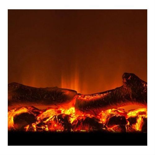 Fire Sense 60757 image: The log and rock inserts look very authentic, which helps give you the same ambiance a real fireplace would provide.