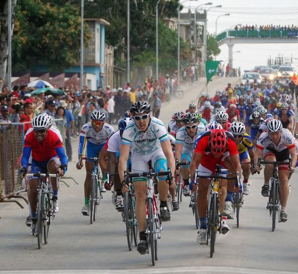 Keven Lacombe (Spidertech p/b Planet Energy) wins stage four of the Vuelta a Cuba
