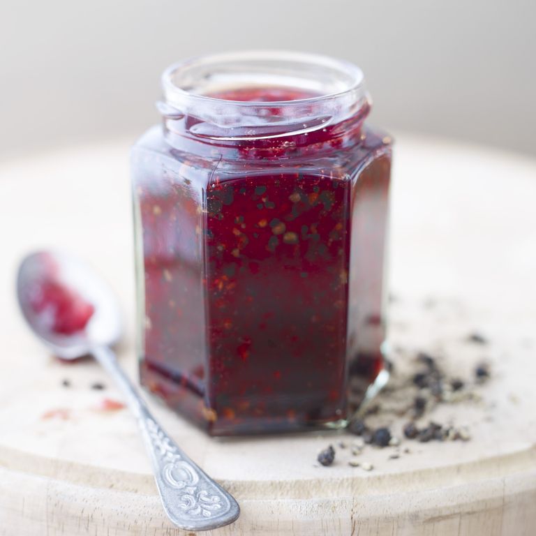 photo of redcurrant jelly