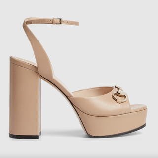 Gucci Horsebit Platform Sandal