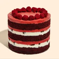 16. Milk Bar Red Velvet Cheesecake Cake: View at Milk Bar