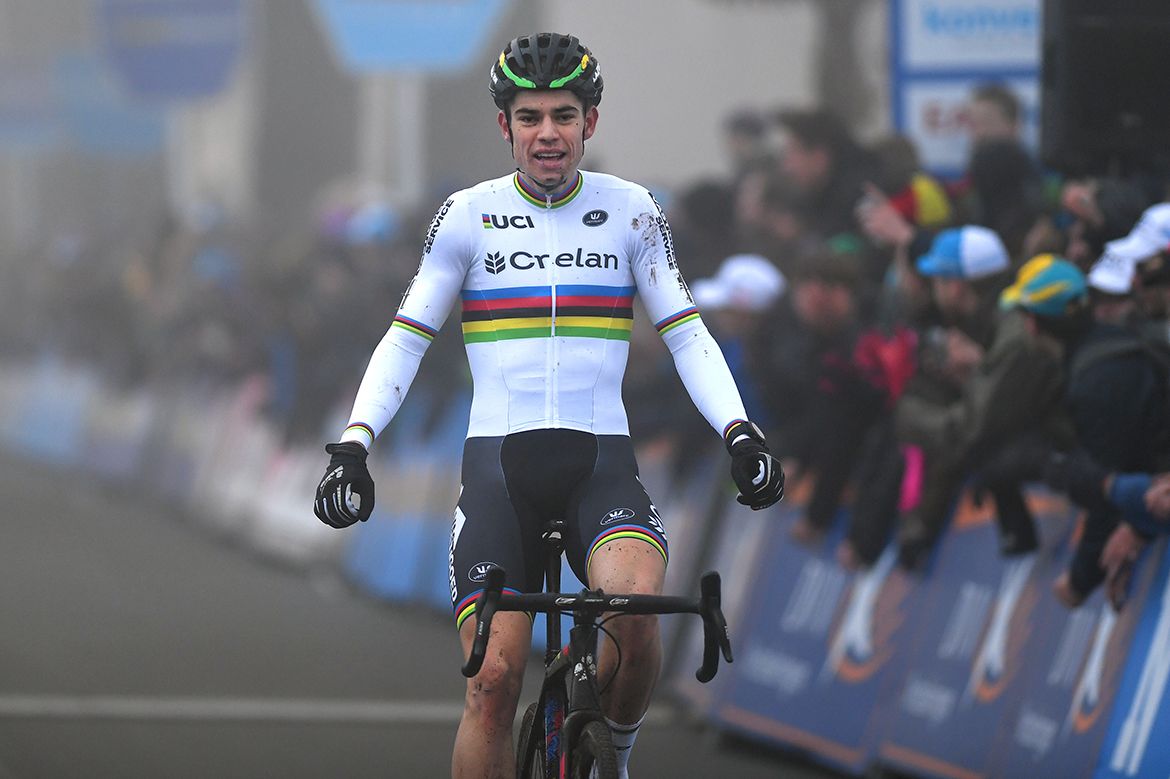 Wout Van Aert (Crelan-Vastgoedservice) wins
