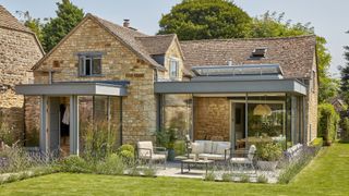 glass extensions to cotswolds cottage