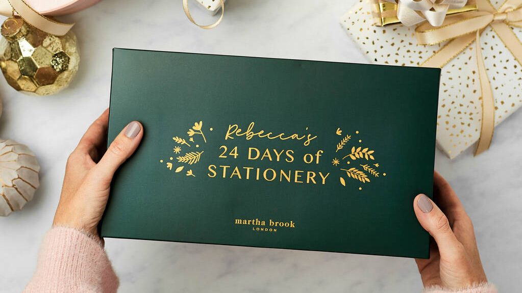Martha Brook 24 Days Of Stationery Advent Calendar