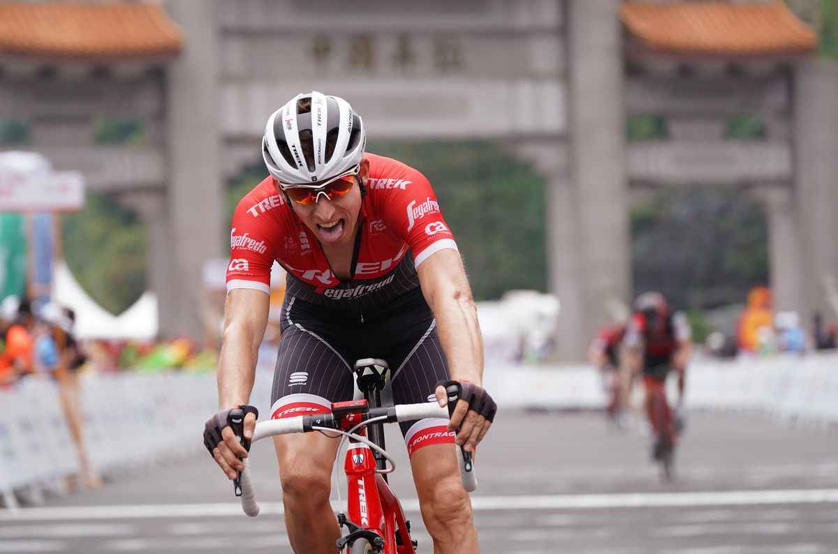 Second place for Bauke Mollema (Trek-Segafredo)