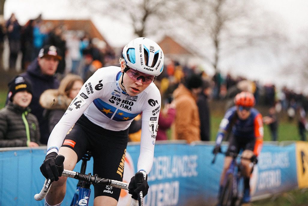 Dutch National Cyclocross Championships 2023 elite women's race Mathias Ekman
