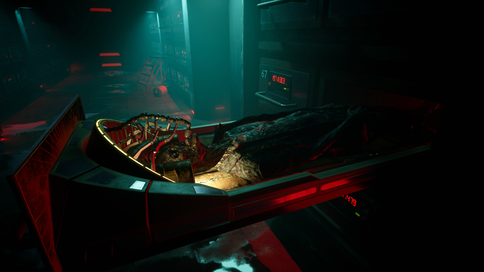 A screenshot shows a rotting bed in the game Sleep Awake