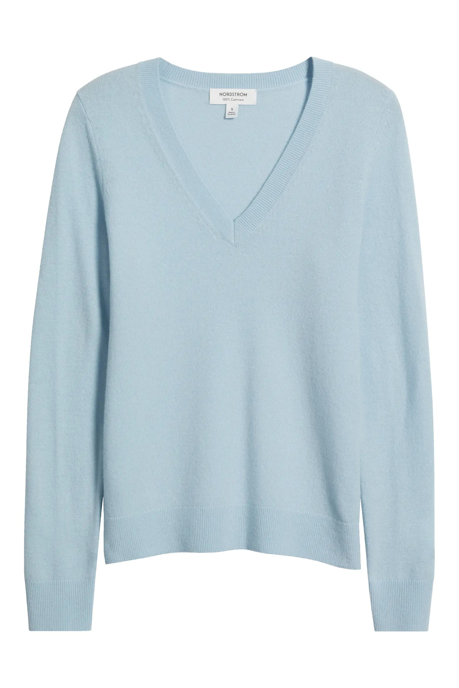 Nordstrom, V-Neck Cashmere Sweater