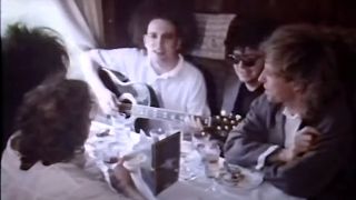 The Cure, on board The Orient Express