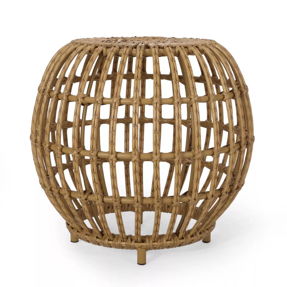 NAYSAYE Patio End Table Boho Side Table
