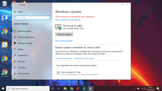 how to speed up Windows 10 - check for updates