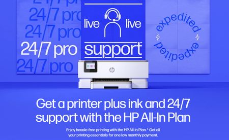 HP 'All-in' Subscription Plan for Printers and Inks