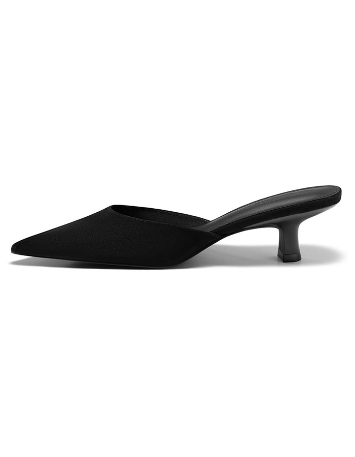 Coutgo, Kitten Low Heels Mules