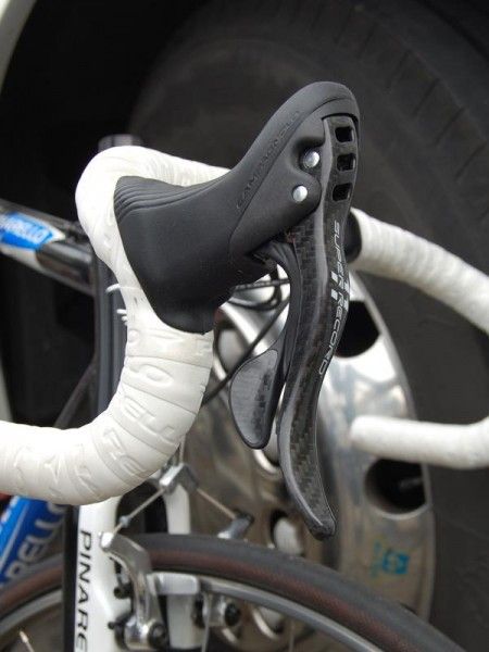 Though the frames may not be ultra-special the parts are Campagnolo's still-elusive Super Record 11.